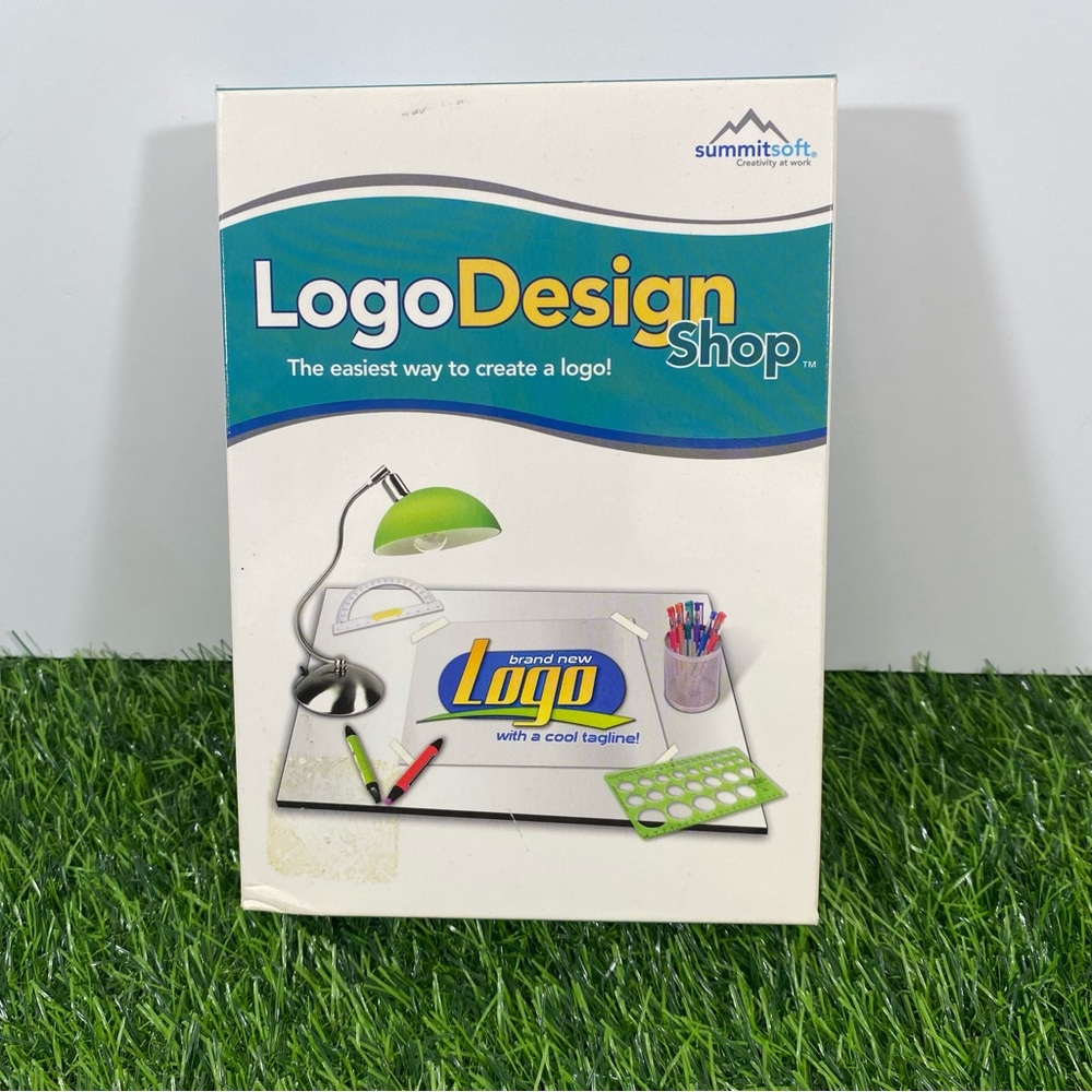 Summitsoft Logo Design Shop Software Windows 2000, XP, and Vista New and Sealed